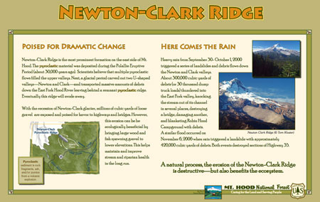 This sign is planned for Bennett Pass (USFS)