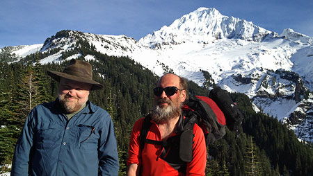 Author with Brent McGregor on October 4