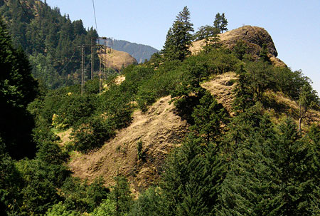 The south slope of Viento Bluff as viewed from the East Bluff