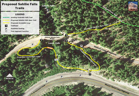 Sahalie Falls trail proposals