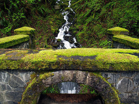 This box culvert near Shepperd's Dell was built in the 1990s using the capped arch design