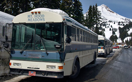 For too long, a very limited supply of shuttles and private ski buses at the Mount Hood resorts have been the sole transit option along the loop highway