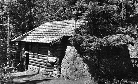 Upper Sandy Guard Station in better days (1930s)