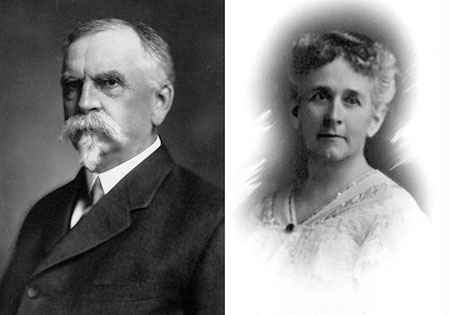 Frank and Anna Warren in the early 1900s