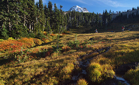 September features early autumn colors at WyEast Basin