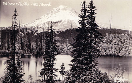 Mirror Lake in the late 1920s